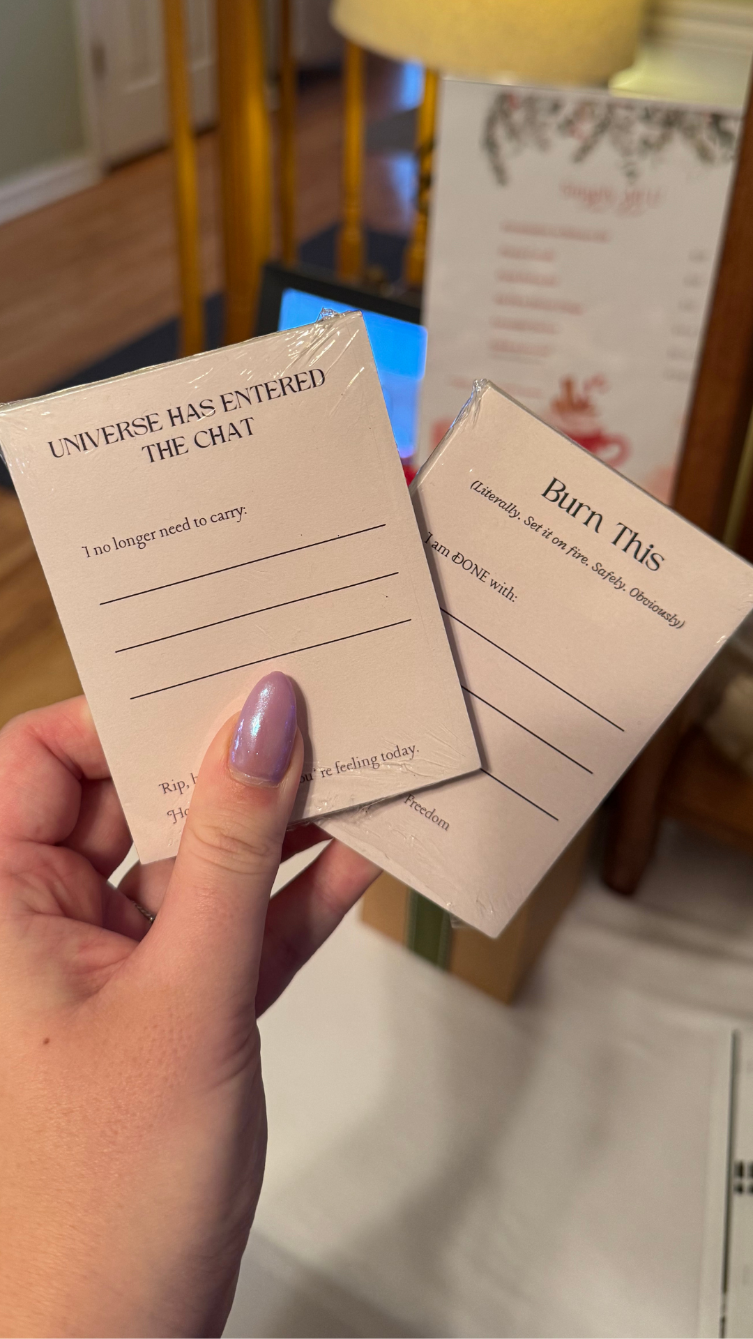 Tear Off Permission Pad