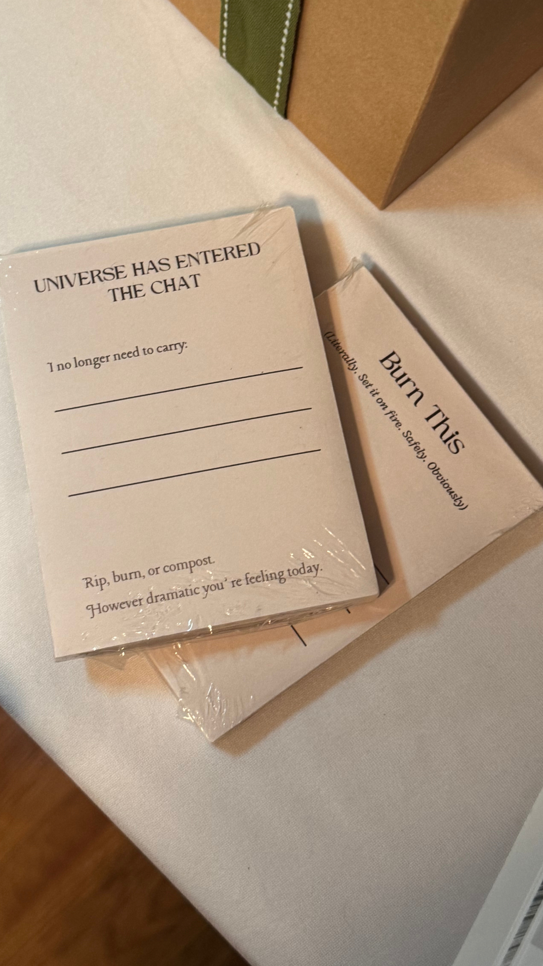 Tear Off Permission Pad