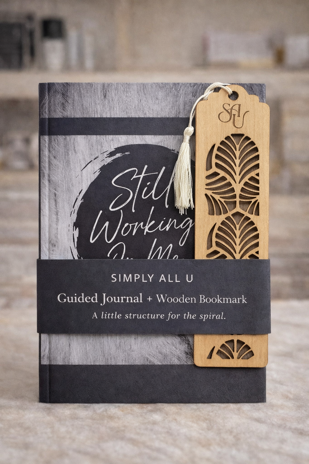 Surviving the Mess Journal + Wooden Bookmark Bundle | Simply All U