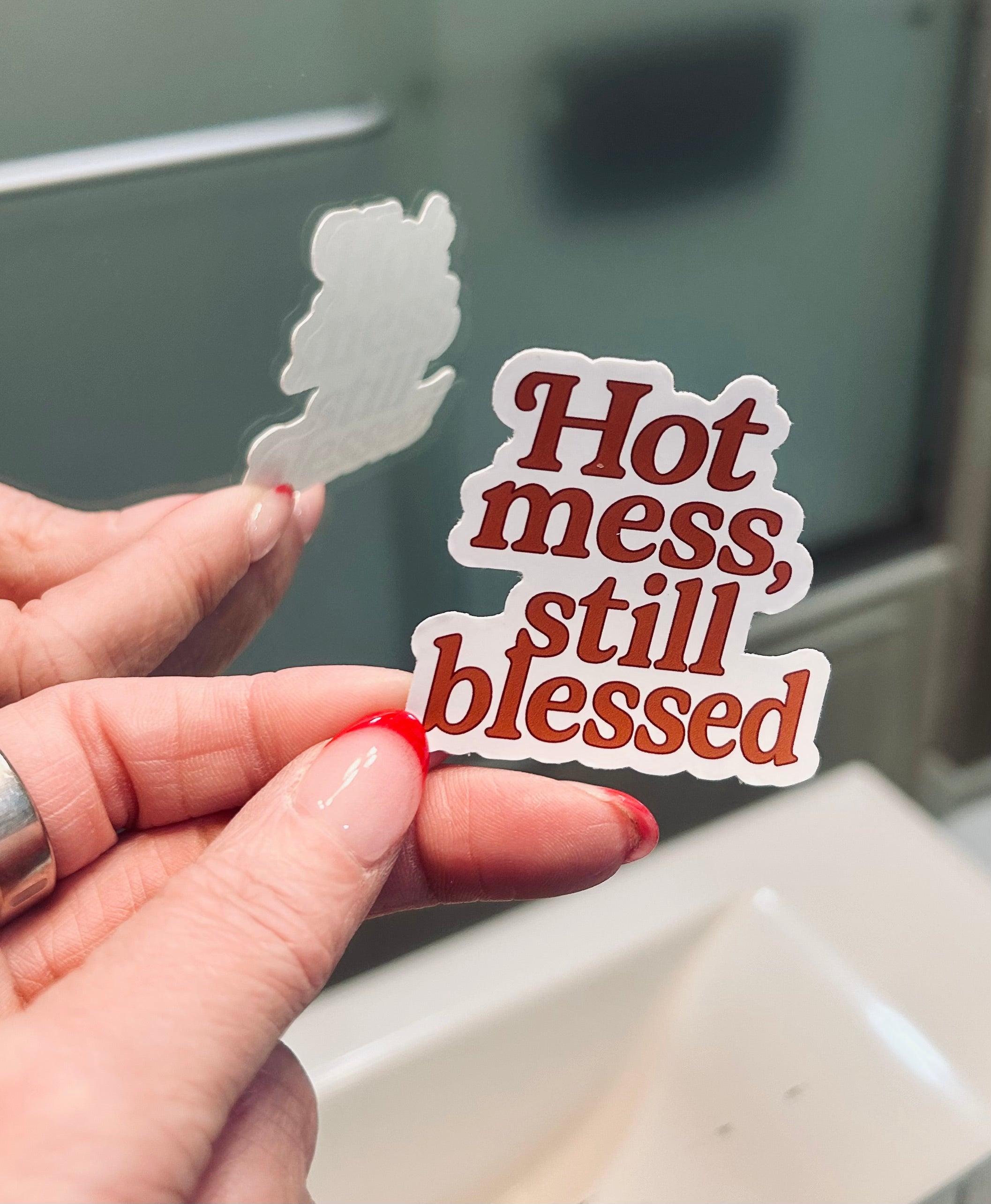 Me-First Mirror Clings | Affirmation Decals for Confidence