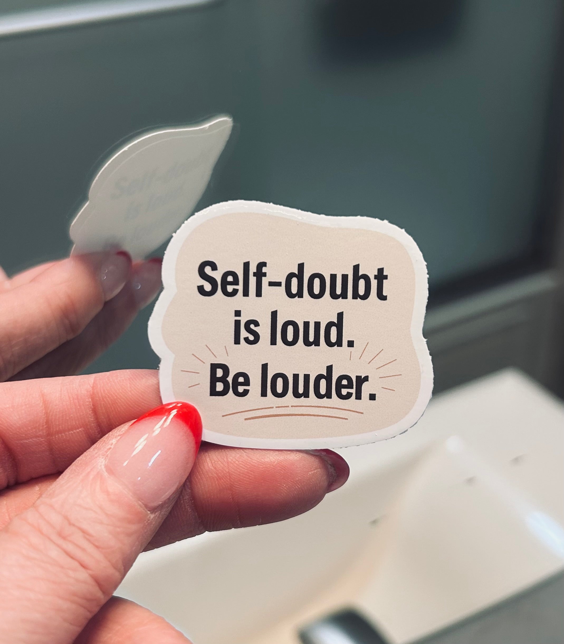 Me-First Mirror Clings | Affirmation Decals for Confidence