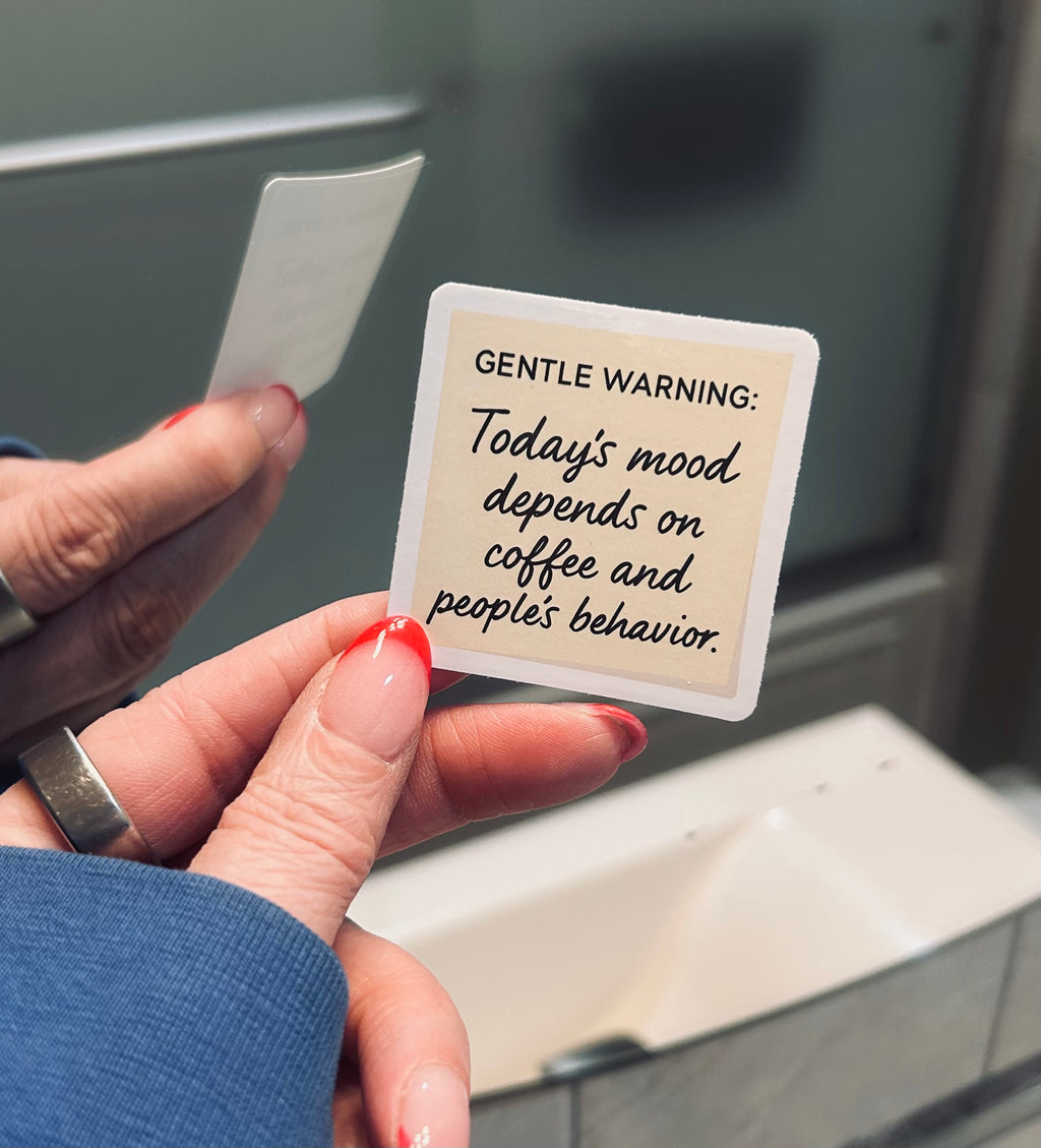 Me-First Mirror Clings | Affirmation Decals for Confidence