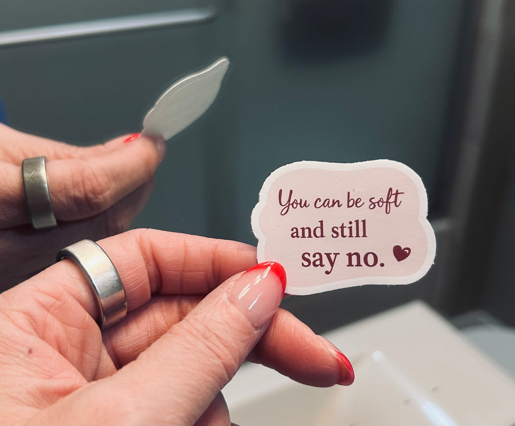 Me-First Mirror Clings | Affirmation Decals for Confidence