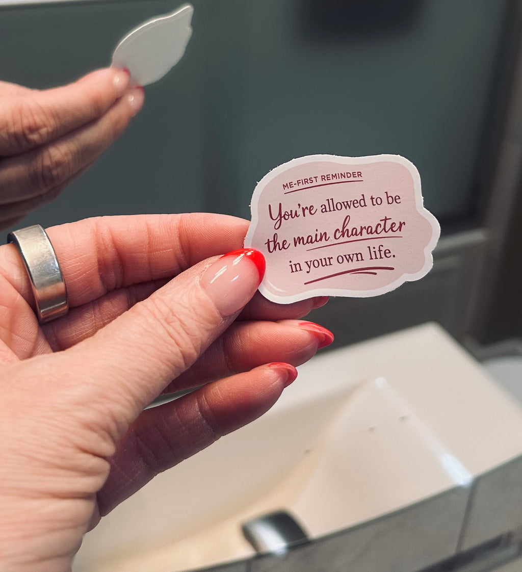 Me-First Mirror Clings | Affirmation Decals for Confidence