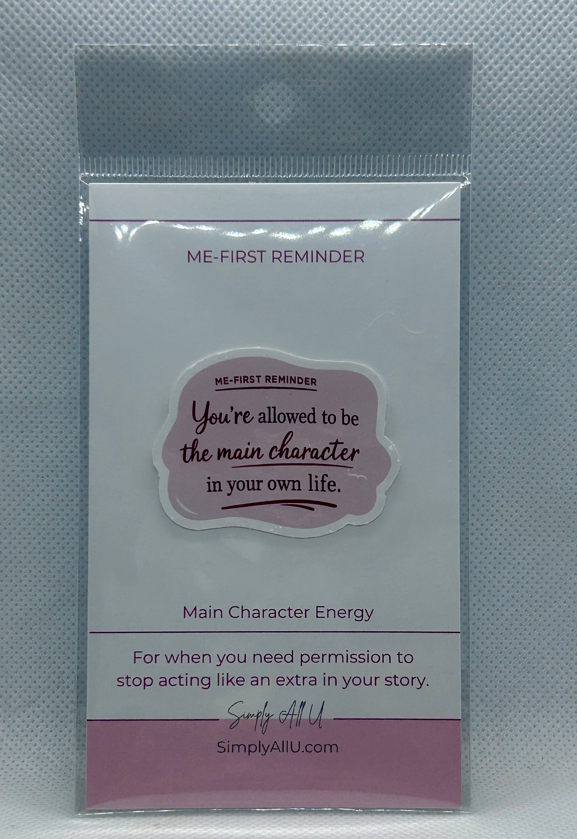 Me-First Mirror Clings