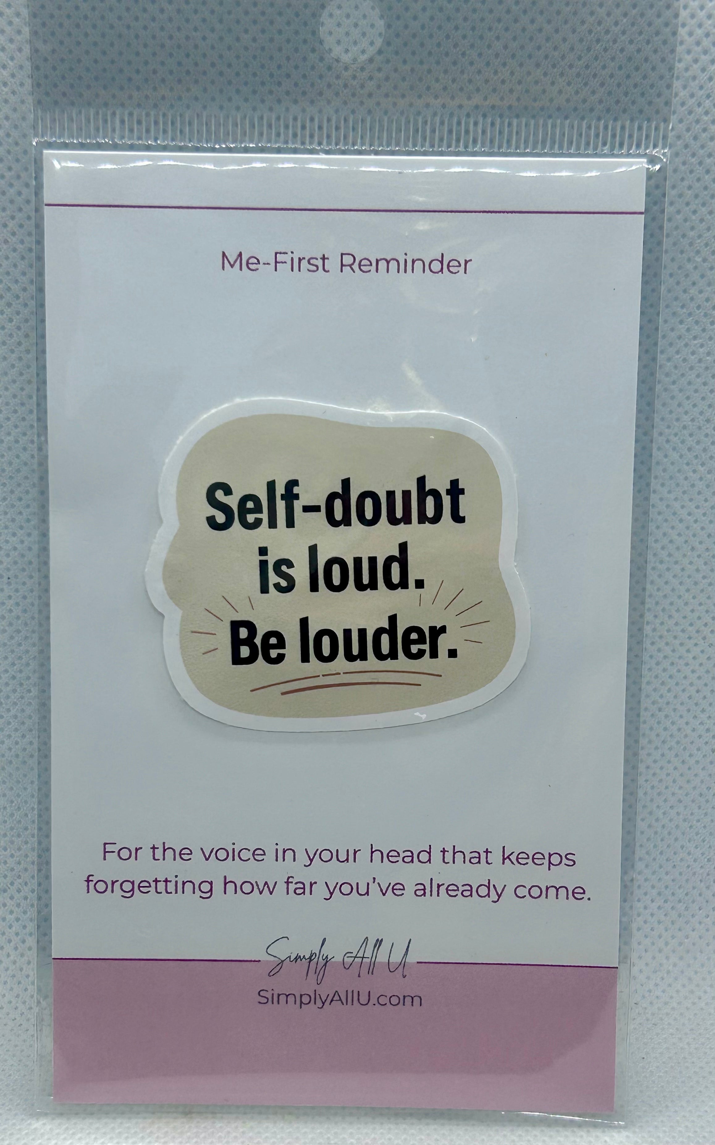 Me-First Mirror Clings