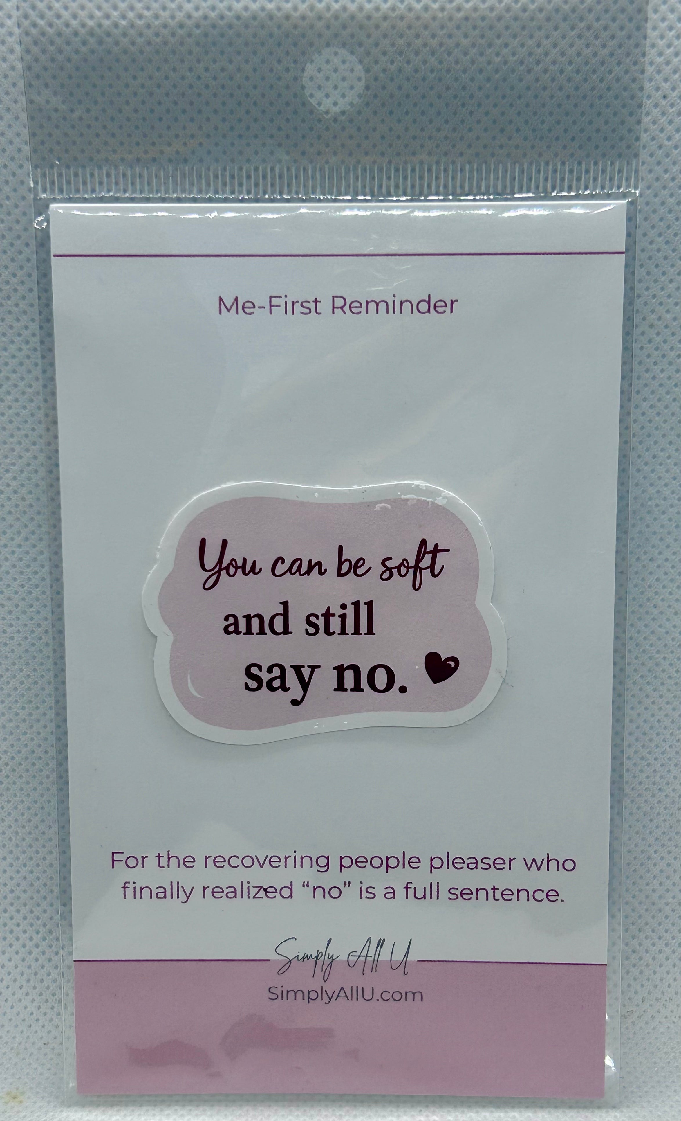 Me-First Mirror Clings